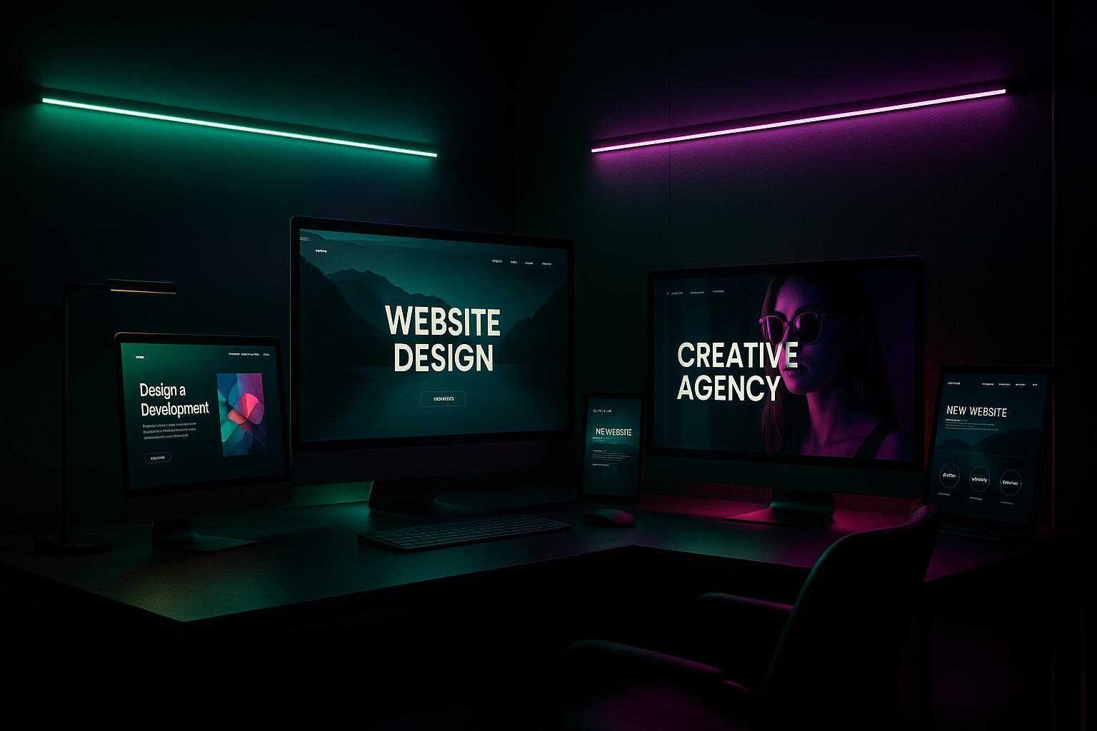 Creative studio — digital campaigns workspace